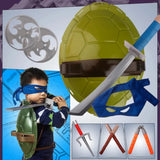 Ninja Kit for Kids, Shield and Accessories, BPA-Free Plastic