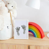 Child Hand and Footprint Kit, Mess-Free Keepsake Frame