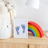 Child Hand and Footprint Kit, Mess-Free Keepsake Frame