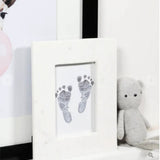 Child Hand and Footprint Kit, Mess-Free Keepsake Frame