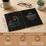 Scratch Paper Set, Magic Sheets for Drawing