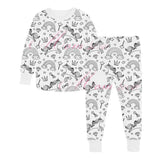 Coloring Pajama Set, Washable Pajama for Drawing and Coloring