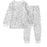 Coloring Pajama Set, Washable Pajama for Drawing and Coloring