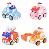 Rescue Vehicle Set, 4-Piece Action Figures