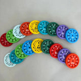 Set of Math Spinners, Educational Toy for Counting