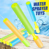 Water Sprayer Set, 4 Expandable Hoses for Outdoor Water Play