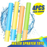 Water Sprayer Set, 4 Expandable Hoses for Outdoor Water Play