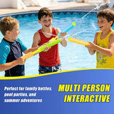Water Sprayer Set, 4 Expandable Hoses for Outdoor Water Play