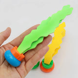 Pool Diving Toy Set, Aquatic Plant Toss Game