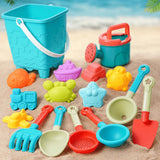 Beach Toy Set, Sand and Water Play Kit with Bucket and Shovel