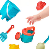 Beach Toy Set, Sand and Water Play Kit with Bucket and Shovel