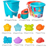 Beach Toy Set, Sand and Water Play Kit with Bucket and Shovel