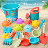 Beach Toy Set, Sand and Water Play Kit with Bucket and Shovel