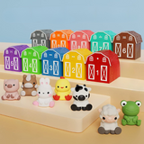 Montessori Animal Set – Educational Toy for Learning to Count and Sort