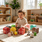 Montessori Animal Set – Educational Toy for Learning to Count and Sort
